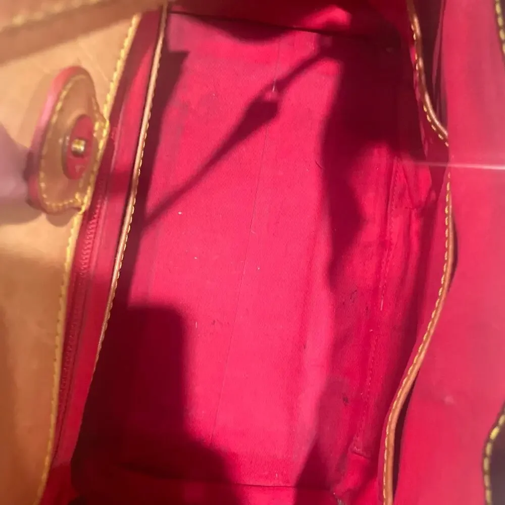 Dooney & Bourke patent leather satchel